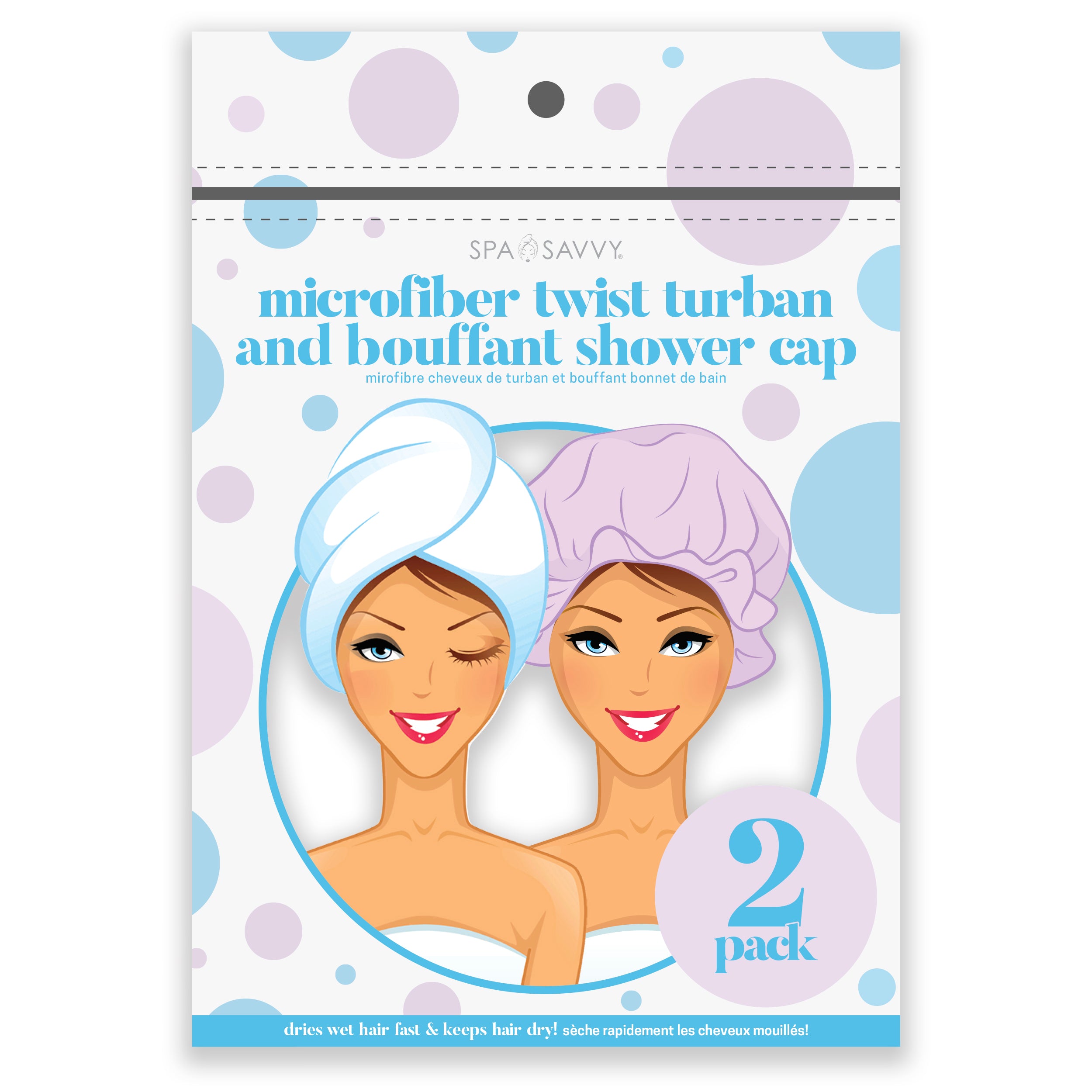 Microfiber best sale shower cap