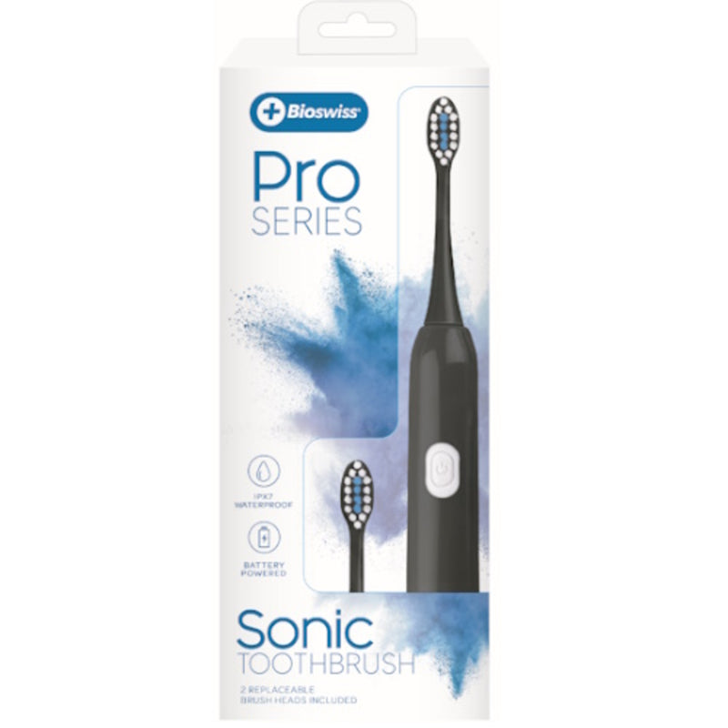 Sonic Pro Series Electric Toothbrush with 2 Replacement Heads