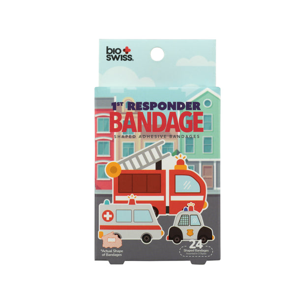 First Responders Shaped Bandages - Pack of 24