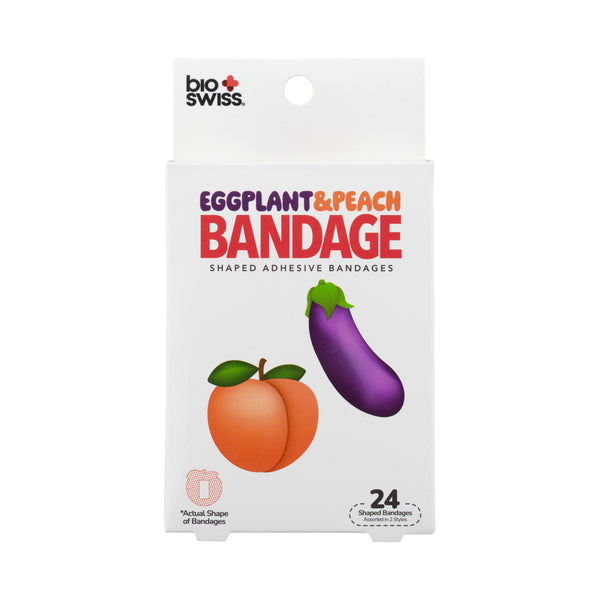 Eggplant & Peach Bandage - Pack of 24