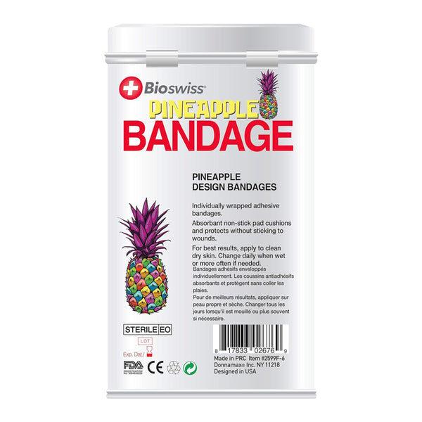 Funky Pineapple Bandage - 50 Count