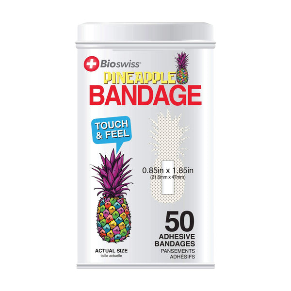 Funky Pineapple Bandage - 50 Count