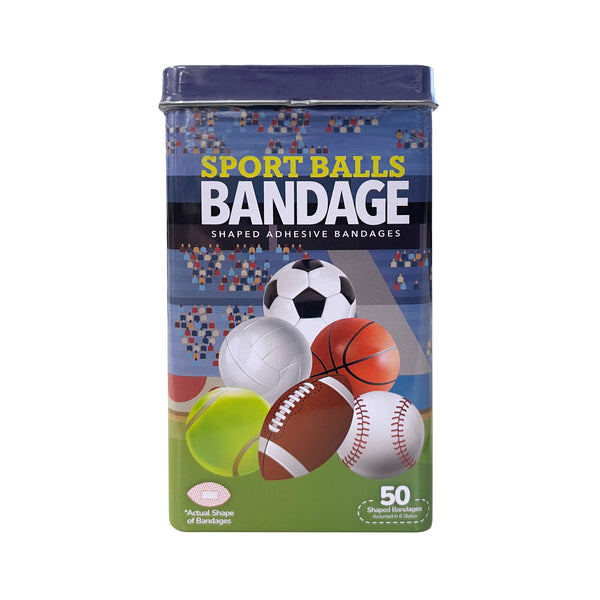 Sports Balls Bandages - 50 Count