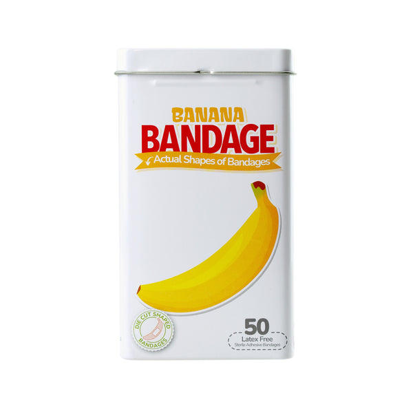 Banana Shaped Bandages - 50 Count