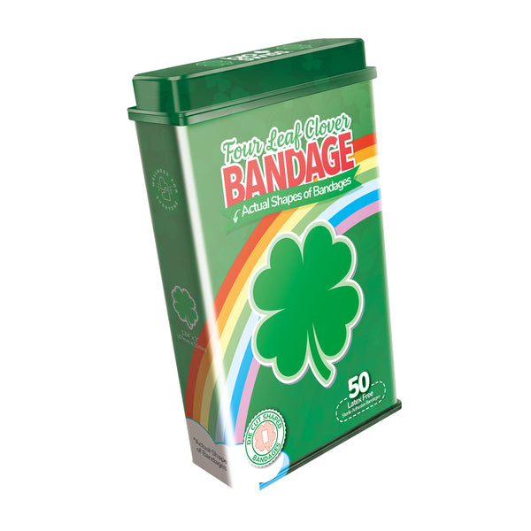 Four Leaf Clover Bandage - 50 Count