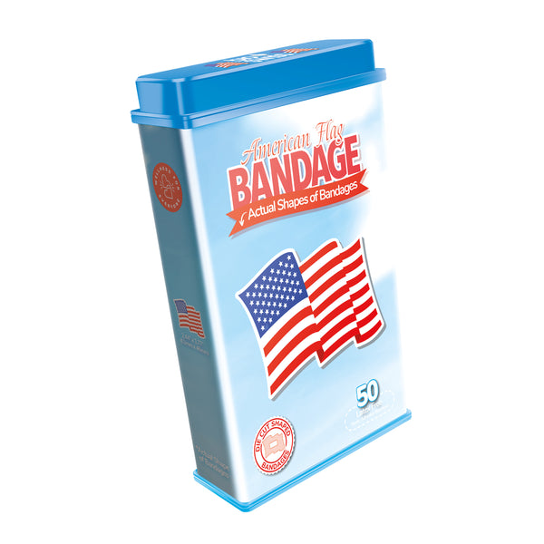 American Flag Bandage - 50 Count