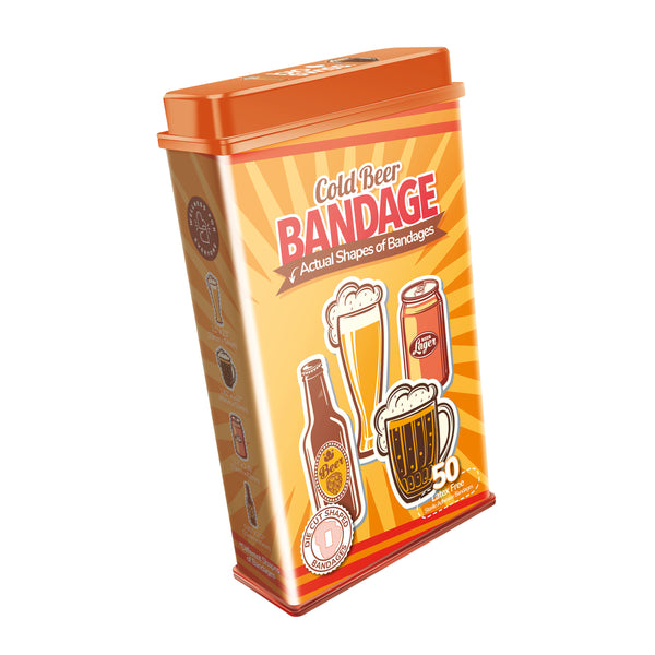 Cold Beer Bandage - 50 Count