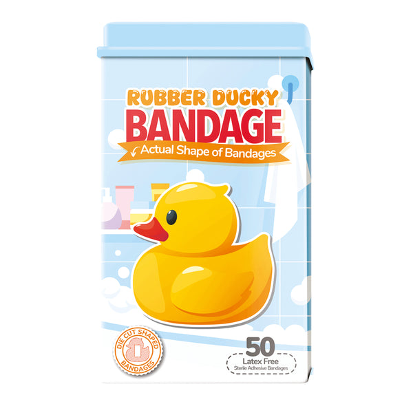 Rubber Ducky Bandage - 50 Count