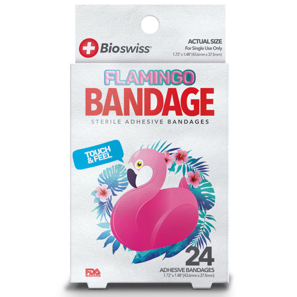 Flamingo Bandages - Pack of 24