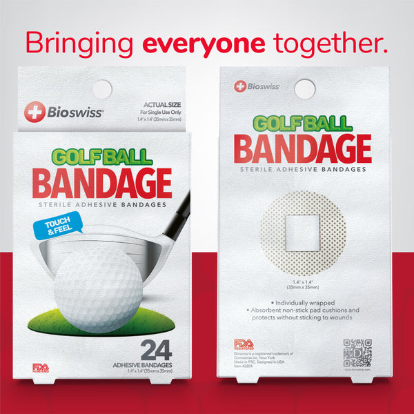 Golf Ball Bandage - Pack of 24