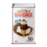 Ice Cream Shaped Bandages - 50 Count Tin