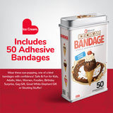 Ice Cream Shaped Bandages - 50 Count Tin