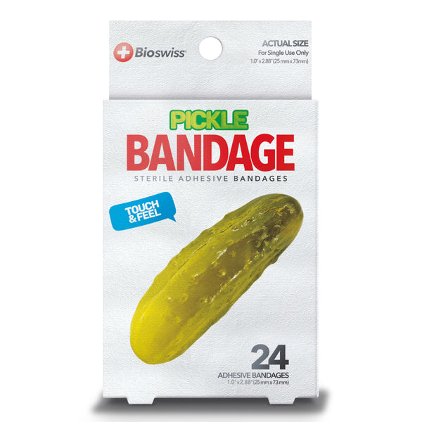 Pickle Shaped Bandages- Pack of 24