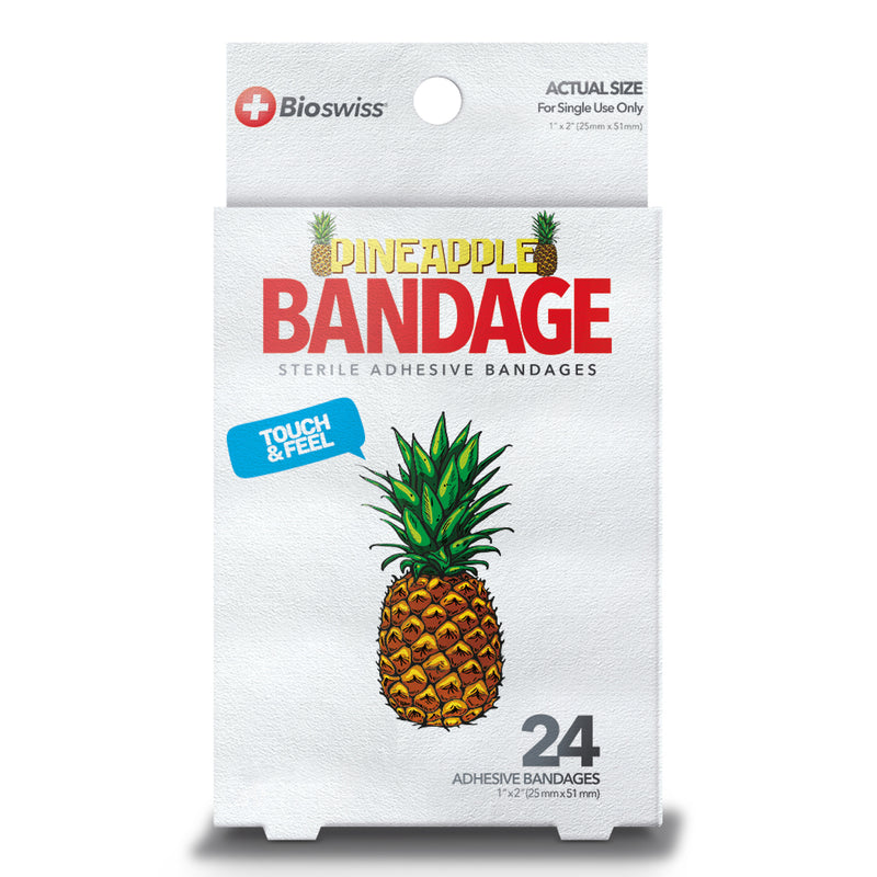 Pineapple Shaped Bandages- Pack of 24