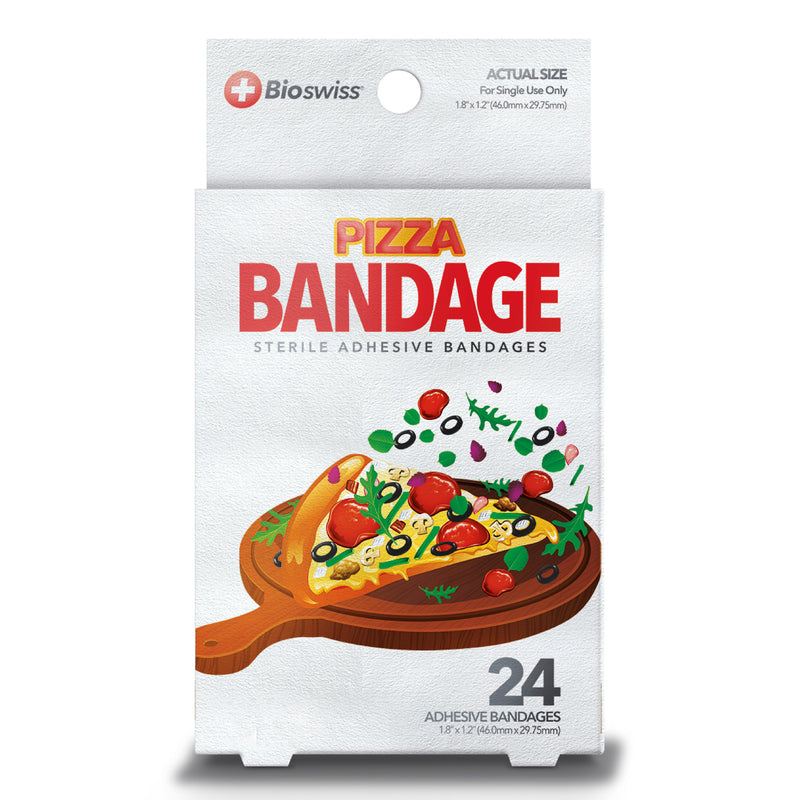 Pizza Shaped Bandages- Pack of 24