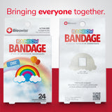 Rainbow Bandages - Pack of 24