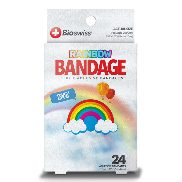 Rainbow Bandages - Pack of 24